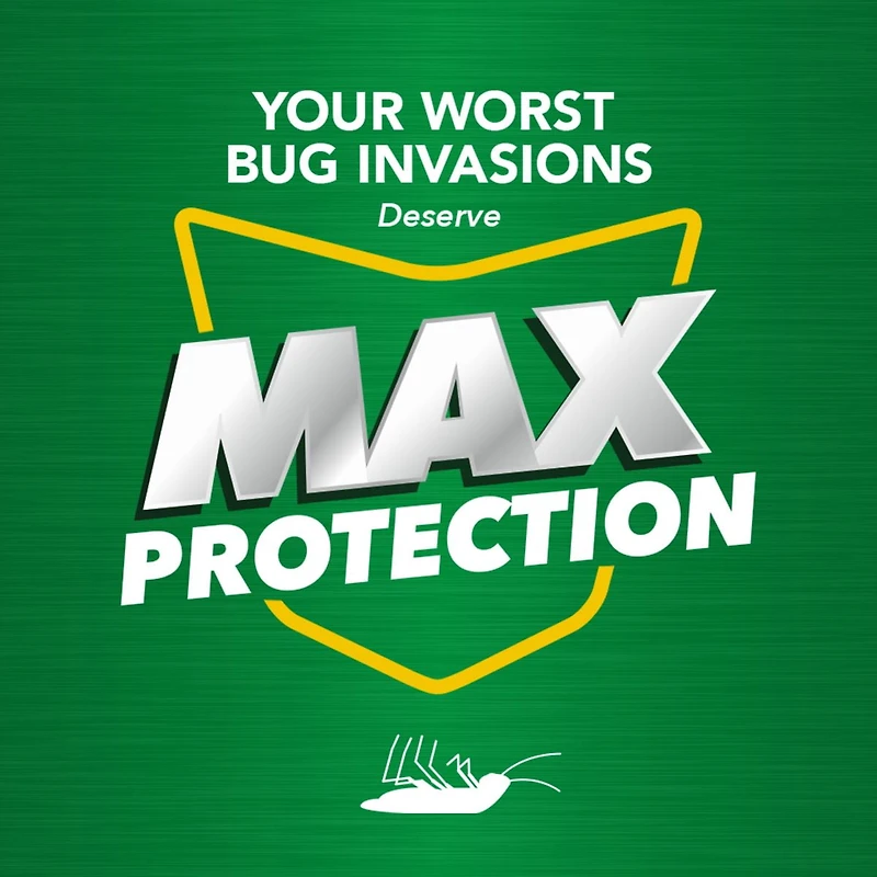 Insecticide Raid Max contre les insectes domestiques, tue les insectes en question par contact, pour utilisation à l’intérieur et à l’extérieur, 500 g 500 g