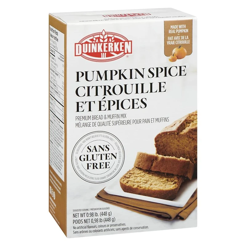 Duinkerken mélange d'épices à la citrouille et mélange à muffins