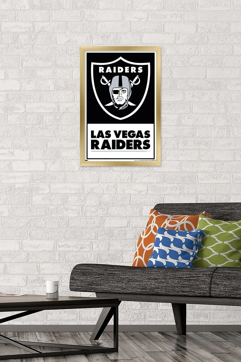 NFL Las Vegas Raiders - Logo 21 Wall Poster
