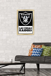 NFL Las Vegas Raiders - Logo 21 Wall Poster