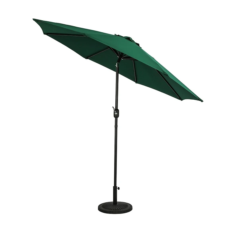 Parasol de marché octogonal Mirage II 9-ft à autoinclinaison - Canopée Breez-Tex