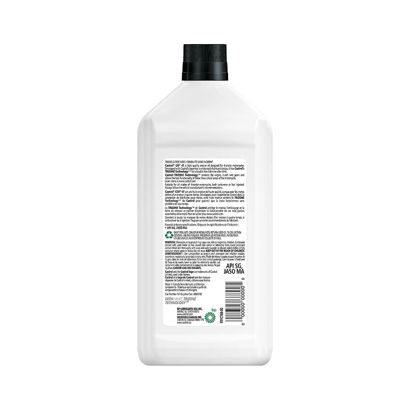 Castrol Go! 20W50 Motorcycle Oil, 1 L