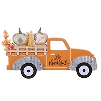 Décor de camion en bois