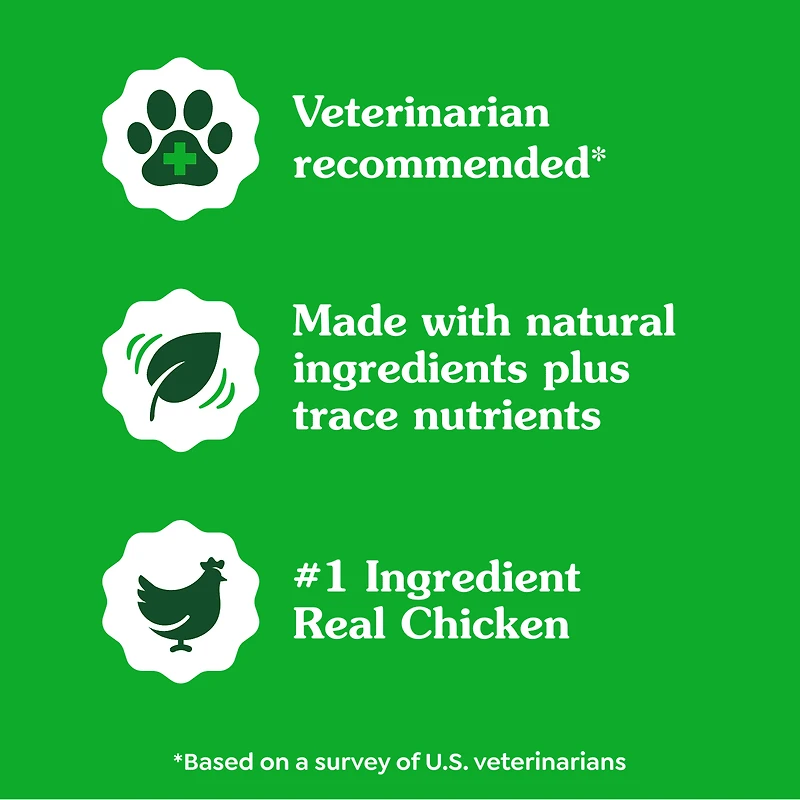 Gâteries pour chiens adultes GREENIES PILL POCKETS format pour comprimés saveur de poulet