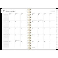 Cambridge Workstyle Balance Petit Agenda hebdomadaire/mensuel Planificateur