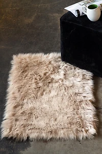 Tapis Hudson En Fausse Fourrure De Mouton H-Luxe