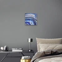 Artissimo Designs Acrylique imprimé Agate Ice II - 11.75W x 11.75H x 1D