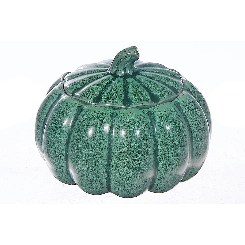 Bougie Parfumée En Pot De 14 Oz (Verte) (Citrouille)