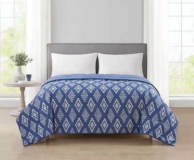 Edredon Gaia Bleu 1 place de Mainstays