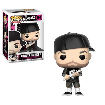 Funko Pop! Rocks: Blink 182 - Travis Barker figurine en vinyle