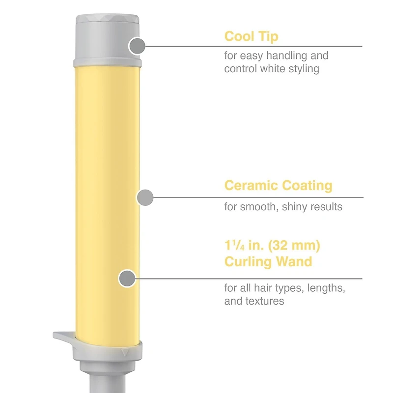 Style Chemistry by Conair® Tube à friser de 32 mm ( ⁄ po)