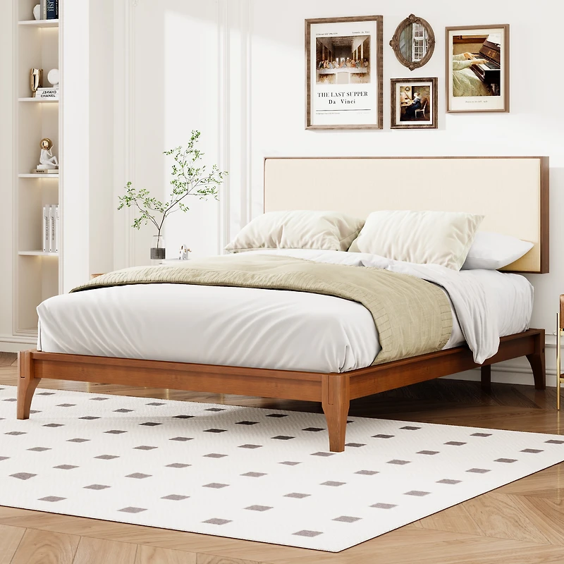 Noble House Bamboo Adjustable Headboard King