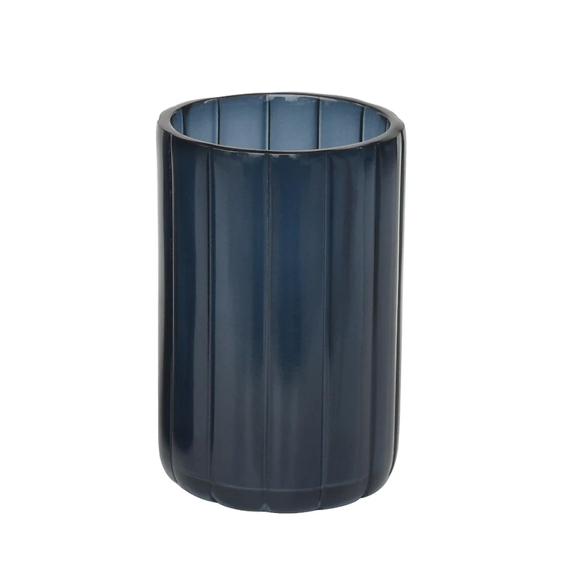 Mainstays Back-to-College Soap Dispenser and Tumbler Set, Navy