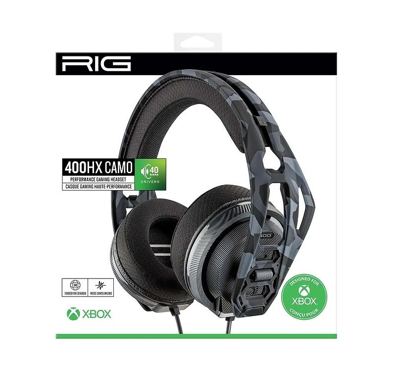 RIG 400HX CASQUE GAMING STÉRÉO (Xbox)