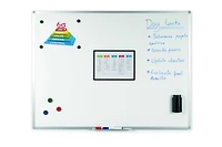 MasterVision Ayda Magnetic Steel Dry-Erase Board, 24" x 36"