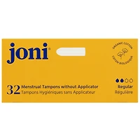 joni Organic Cotton Regular Tampons, 32ct