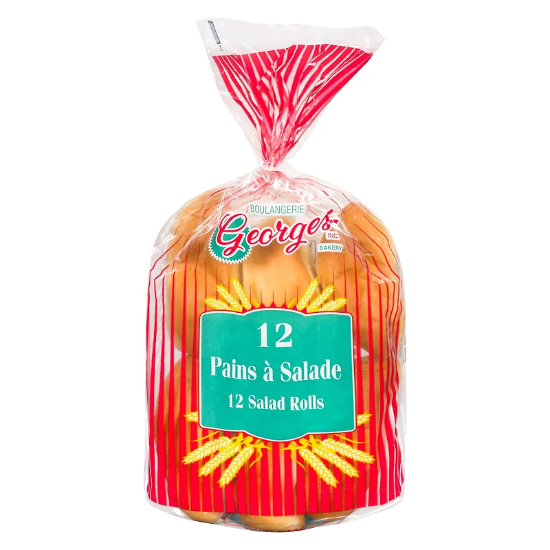Georges Salad rolls, 12 dinner roll