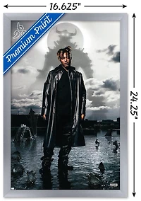 Juice WRLD - Fighting Demons Album Cover Wall Poster, 22.375" x 34"