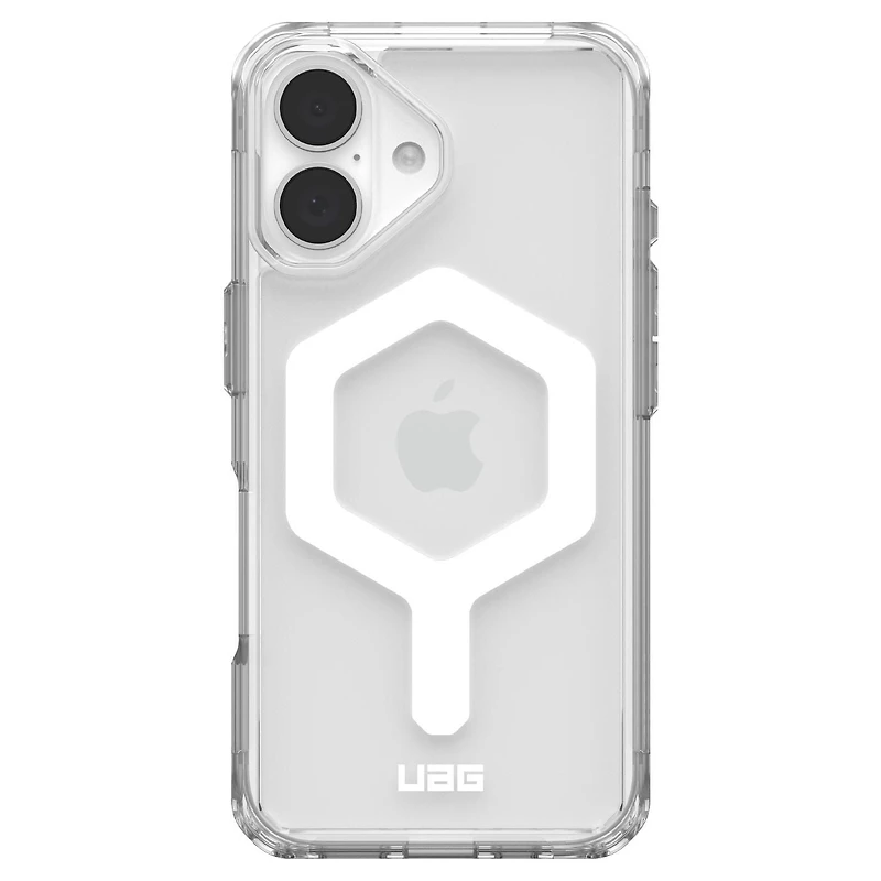 UAG Étui Robuste Plyo MagSafe Ice/Blanc pour iPhone 16