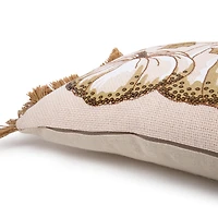 Truu Design Decorative "Hello Fall" Pumpkin Throw Pillow