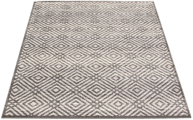 ECARPET Area Rug for Living Room, Geometric Indoor Carpet Ember Collection