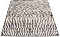 ECARPET Area Rug for Living Room, Geometric Indoor Carpet Ember Collection