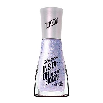 Insta-Dri® Nail Polish, 3-in-1 formula with built-in base and top coat. 1 Stroke, 1 Coat Done. Dries in 60 seconds