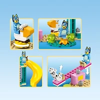 LEGO Bluey Playground Fun with Bluey and Chloe - Building Toy for Kids - Sensory Toy for Pretend Play - Includes Bluey and Chloe Minifigures - Birthday Gift Idea For Girls and Boys 4 and Up - 11201, LEGO Playground Fun wit 11201