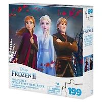 Frozen 2 199-Piece Foil Jigsaw Puzzle, for Families and Kids Ages 4 and up