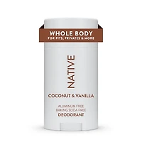 Native – Désodorisant pour le corps Noix de coco&vanille – 65G 65g