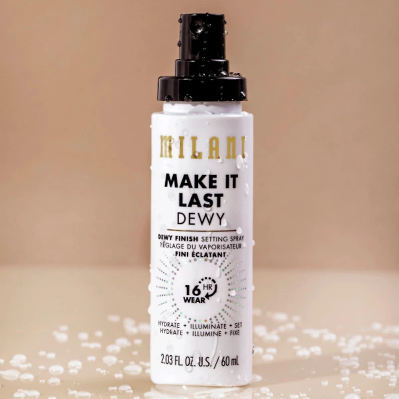 Milani Brume Fixatrice Fini Éclatant - Hydrate + Illumine + Fixe