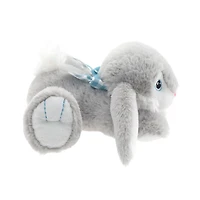 Façon de célébrer le petit hopster heureux, gris
