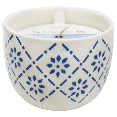 Bougie coulée parfumée - FIGUE ET GARDÉNIA