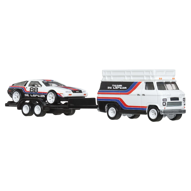 HW DELOREAN DMC12 - FRENCH