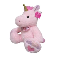 WAY TO CELEBRATE LES GRANDS PIEDS LICORNE ANIMAL PELUCHE 14 POUCES