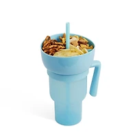 Mainstays 32oz Stadium Tumbler, Blue