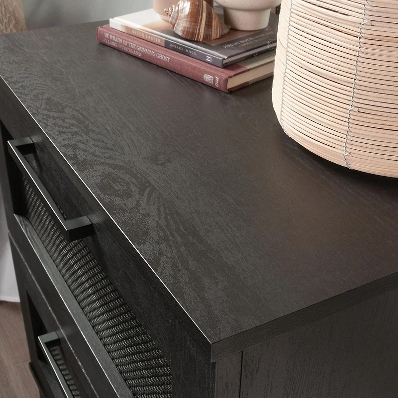 Sauder La Collection Tiffin Line Chevet, Finition Raven Oak, 433511