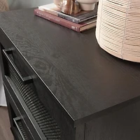 Sauder La Collection Tiffin Line Chevet, Finition Raven Oak, 433511