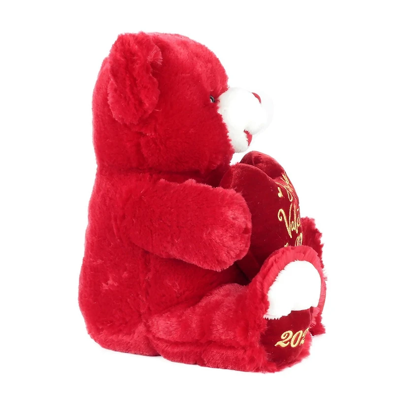 Tout pour Célébrer Saint-Valentin Grande Ours en Peluche chérie 2021, Rouge