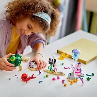 LEGO Creator Les animaux marins 31158 Ensemble de construction (421 pièces) Comprend 421 pièces, 8+ ans