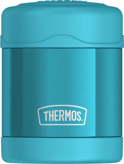 Pot alimentaire FUNtainer isolé sous vide Thermos, 295 ml, bleu sarcelle