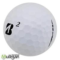 Mulligan -  12 Bridgestone E12 Speed (B) 5A Recycled Used Golf Balls