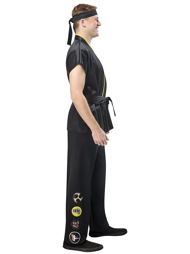 Karate Kid Classic Cobra Kai Johnny Lawrence Costume for Adults by Rubies, Men's