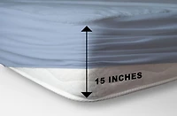 Ensembles de draps en coton peigné 500 fils Johnson Home