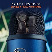 Blue Yeti Micro USB pour PC - Midnight Blue