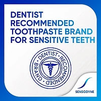 Dentifrice Sensodyne Blanchissant et Antitartre - Taille de voyage - Grand Format 135 ml