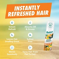 Batiste Tropical Dry Shampoo Mini Travel Size, 50 mL, Instant Hair Refresh