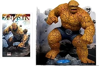 Marvel The Thing 1:10 Scale Collectible avec Scène Fantastic Four #642