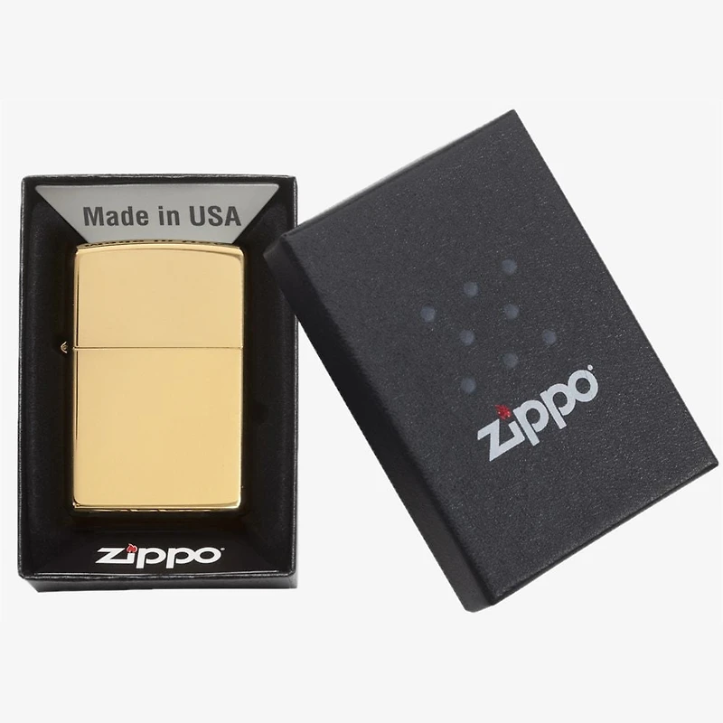 Zippo Laiton massif (254B)