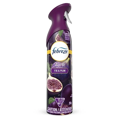 Assainisseur d’air qui combat les odeurs Febreze Air Effects, parfum Figue et prune, aérosol de